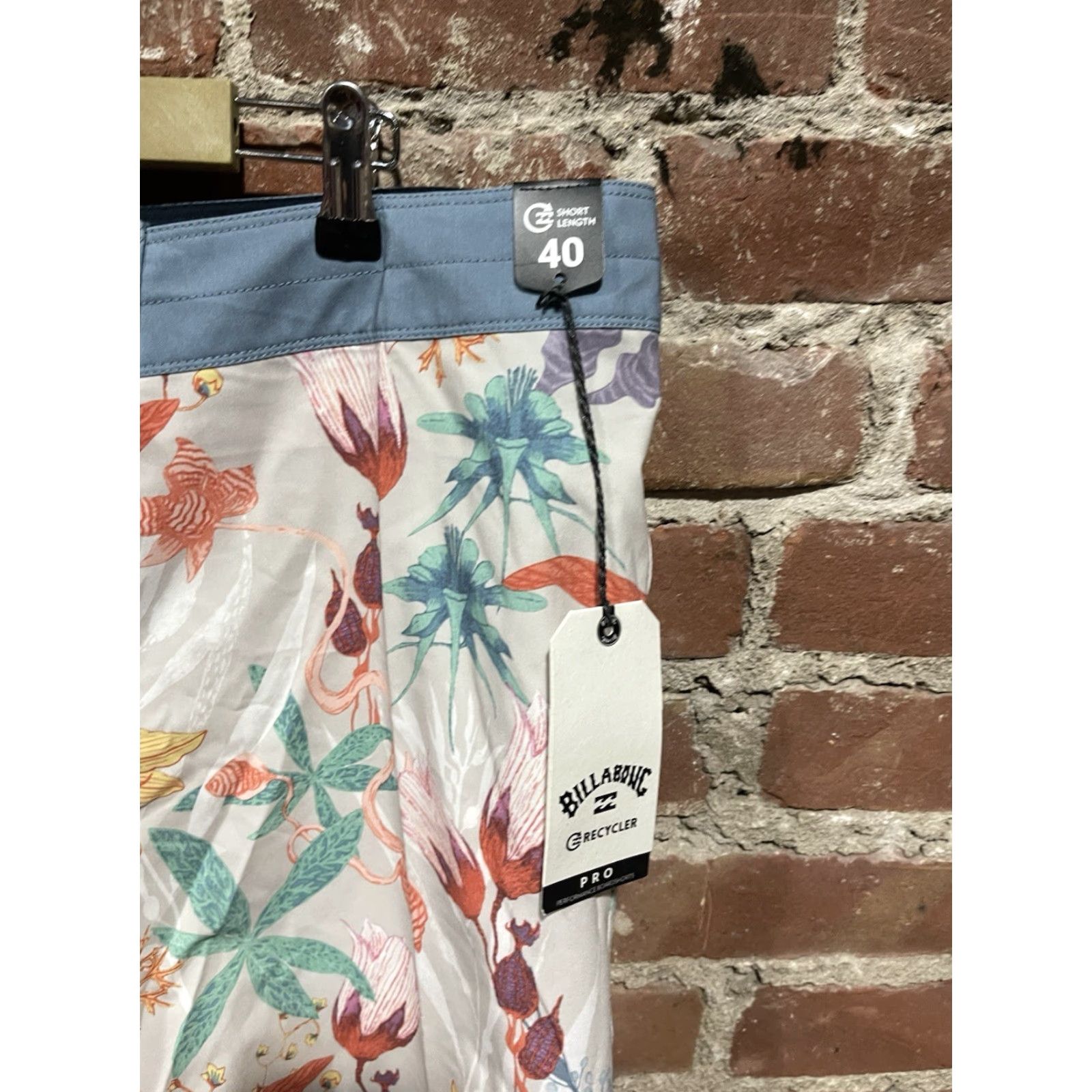 Billabong Billabong Sundays Pro Board Shorts Men’s Size 40 Surf Floral Multicolor NWT Size US 40 / EU 56 - 2 Thumbnail
