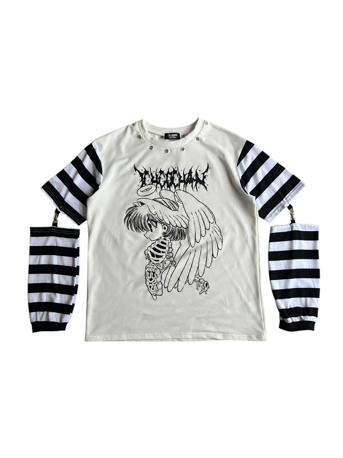 Seditionaries ACDC RAG 🇯🇵 Rib Cage Angel Anime Longsleeve Shirt Size US L / EU 52-54 / 3 - 2 Thumbnail