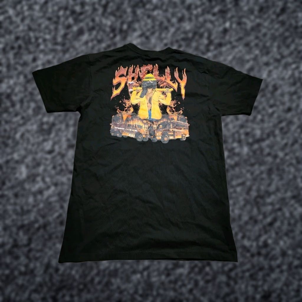 Vintage Vintage Cotton Heritage Men's M Black Firefighter T-Shirt 2024 Double-Sided Smoke Scented Size US M / EU 48-50 / 2 - 1 Thumbnail