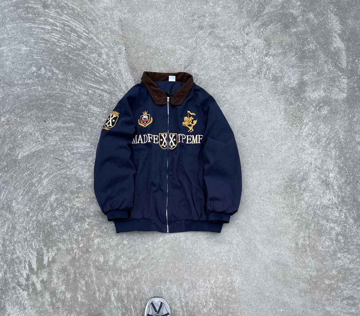 Other Vintage Y2K streetwear old money avantgarde track jacket Size US L / EU 52-54 / 3 - 2 Thumbnail