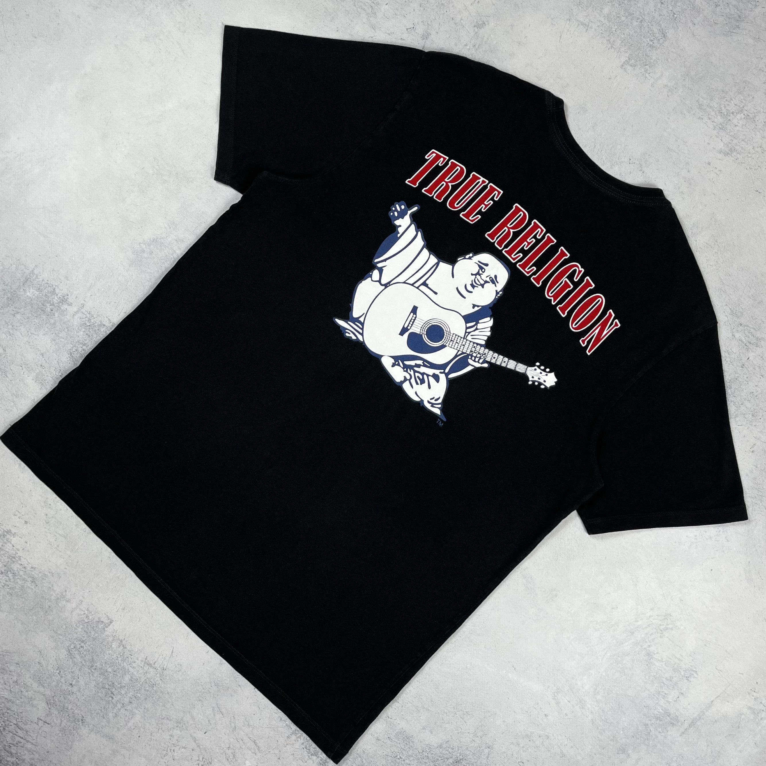 True Religion True Religion Buddha Y2K Big Logo Japanese T Shirt Size US L / EU 52-54 / 3 - 1 Thumbnail