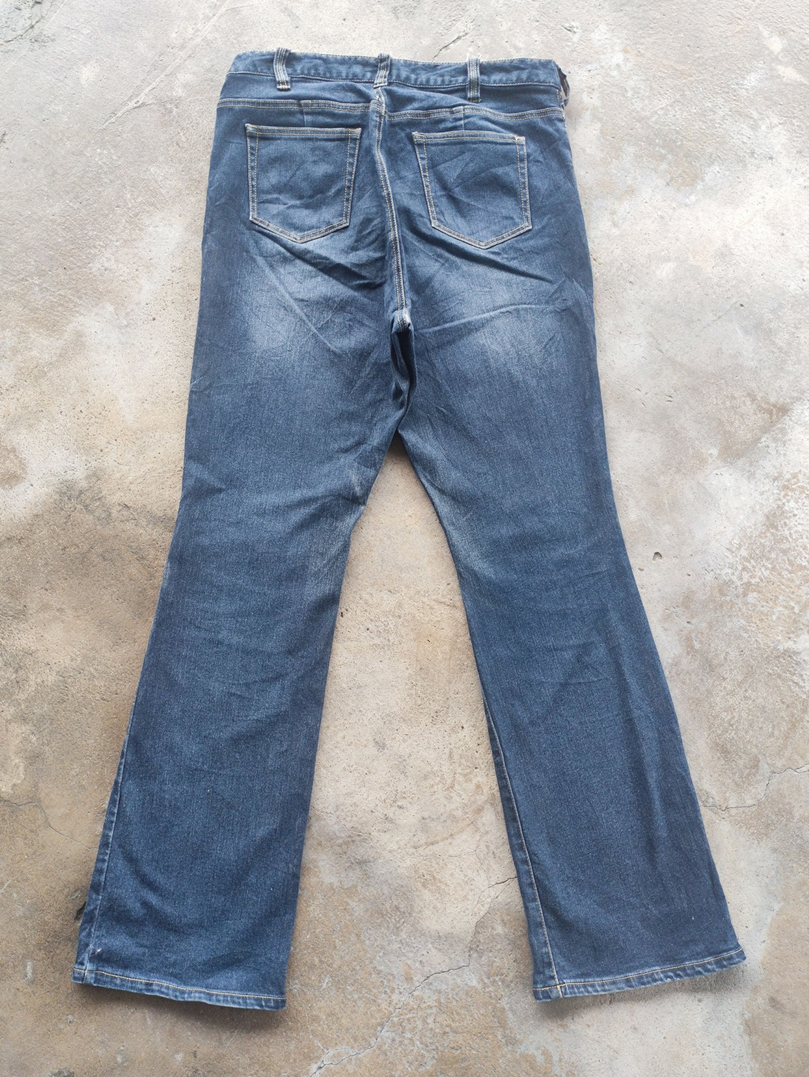 Japanese Brand Vintage Japanese Brand Flare Bootcut Faded Jeans Denim Pants Size US 33 - 7 Thumbnail