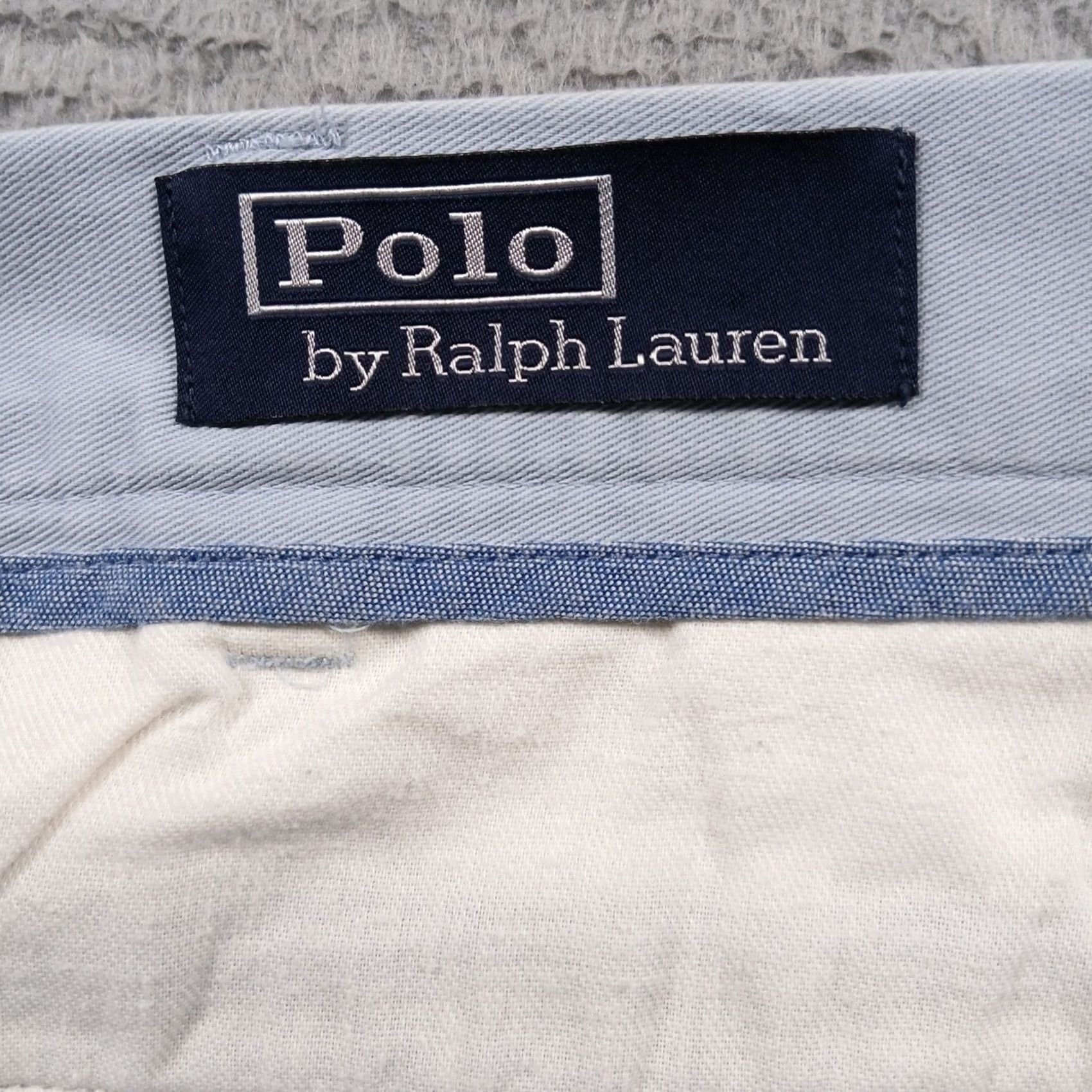 Polo Ralph Lauren Polo Ralph Lauren Classic Fit 9" Chino Shorts Men 38 Light Blue EUC Size US M / EU 48-50 / 2 - 6 Thumbnail