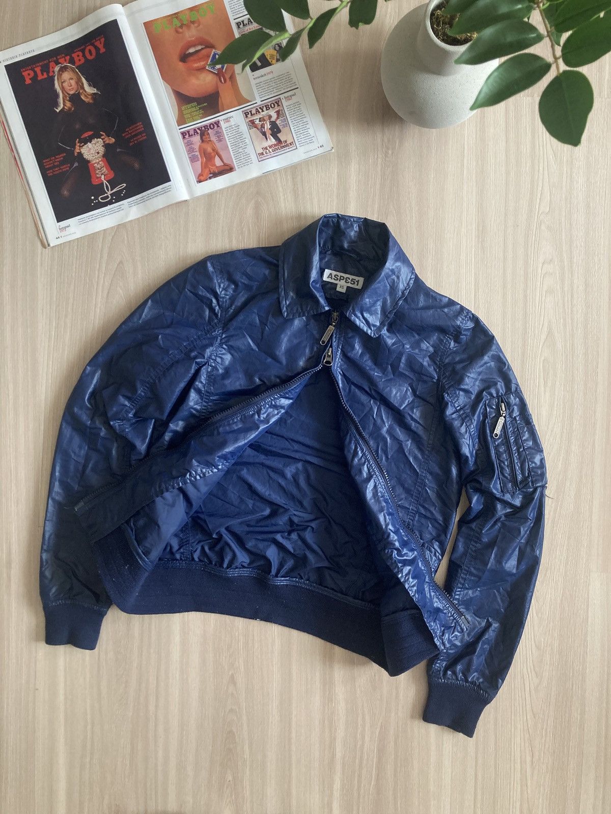 Aspesi Vintage Aspesi Bomber Nylon Jacket Size XS / US 0-2 / IT 36-38 - 2 Thumbnail