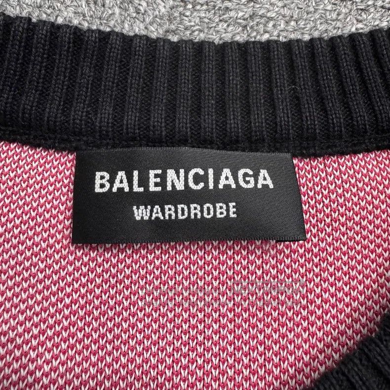 Balenciaga Balenciaga Coke Flower Knit Top Size US M / EU 48-50 / 2 - 2 Thumbnail