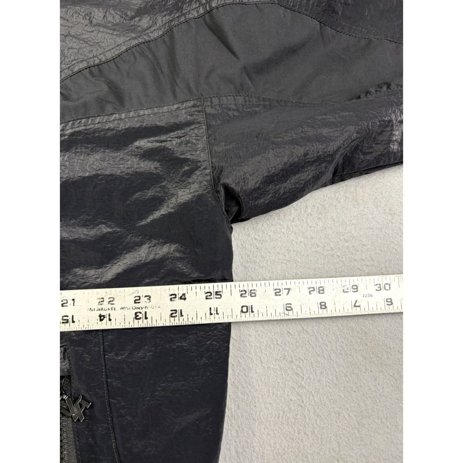 YoungLA YoungLa Windbreaker Track Jacket Men L Black Full Zip Lightweight Lightweight Windbreaker Size US L / EU 52-54 / 3 - 5 Thumbnail