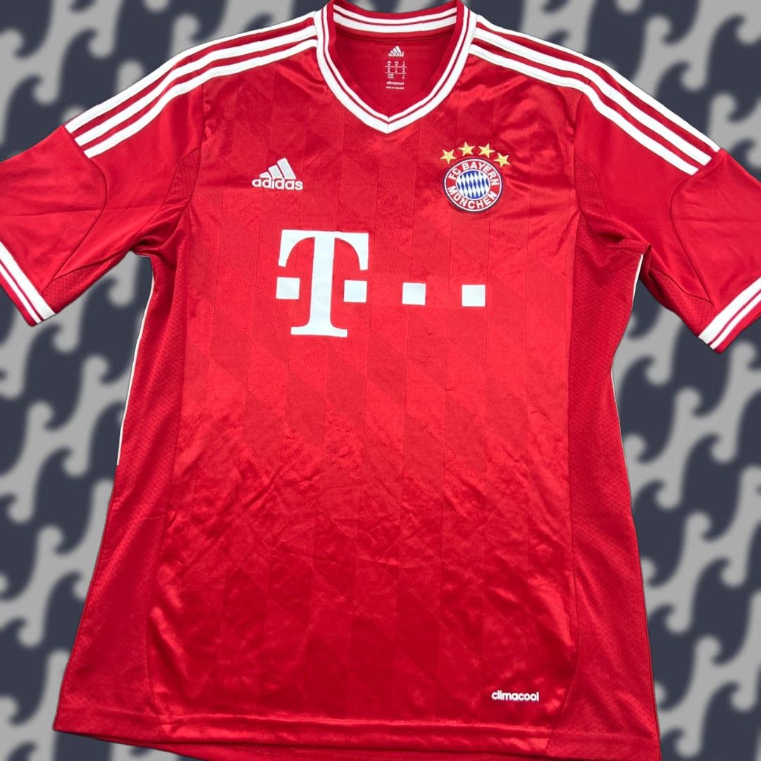 Adidas adidas Bayern Munich 2013 2014 Home Football Jersey M Red Shirt Soccer Mens L.. Size US M / EU 48-50 / 2 - 1 Thumbnail
