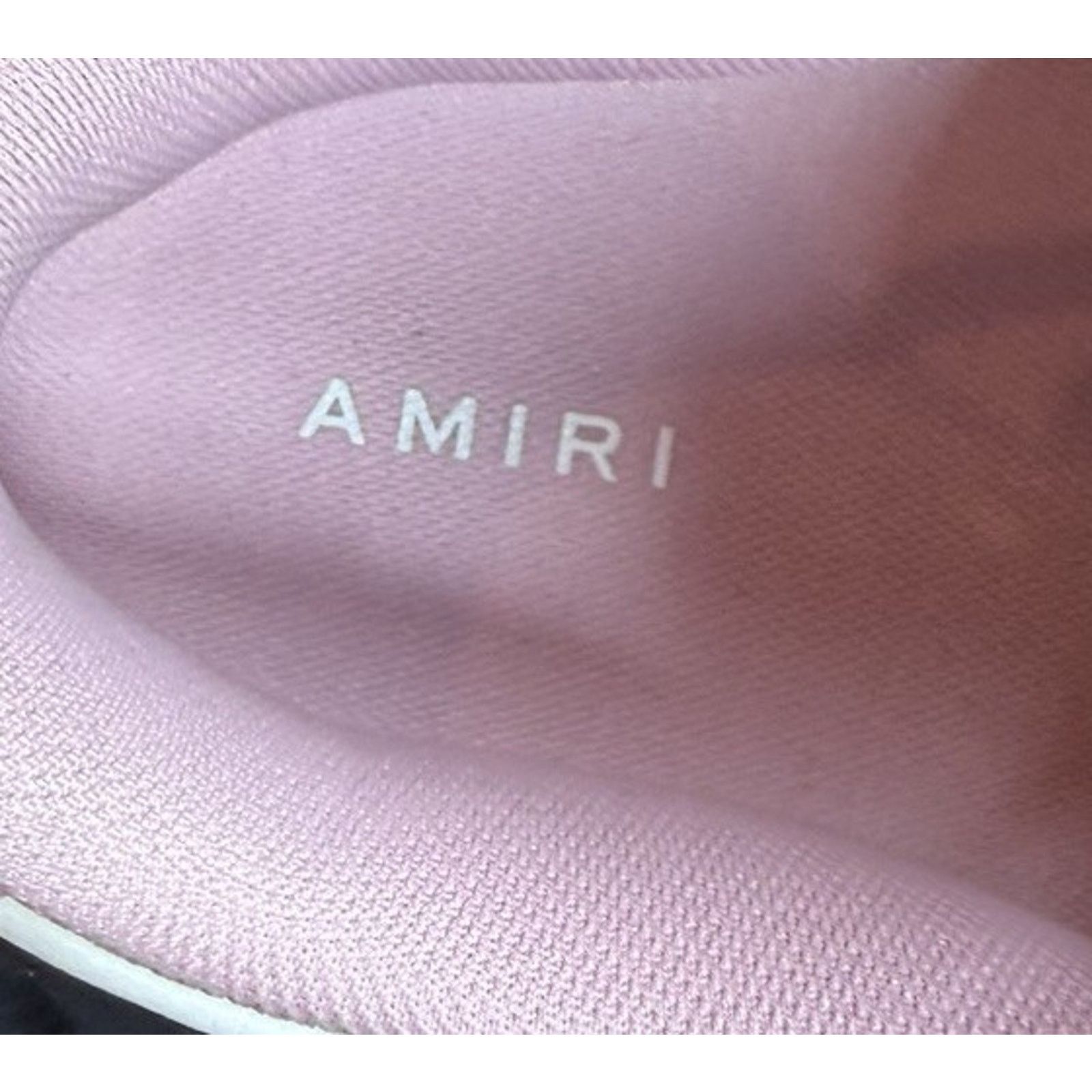 Amiri Size 42EU/9US - Amiri Skel Top Low Pink White Size US 9 / EU 42 - 9 Thumbnail