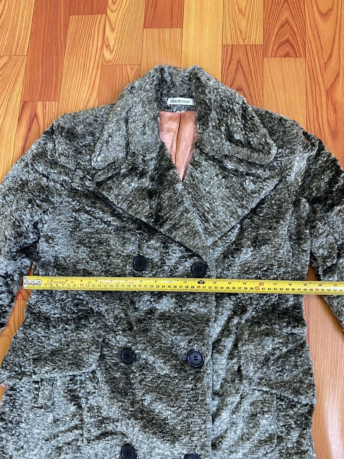 Designer × Isaac Mizrahi Isaac Mizrahi Double Breasted Heavy Coat Made In Usa Size US M / EU 48-50 / 2 - 13 Thumbnail