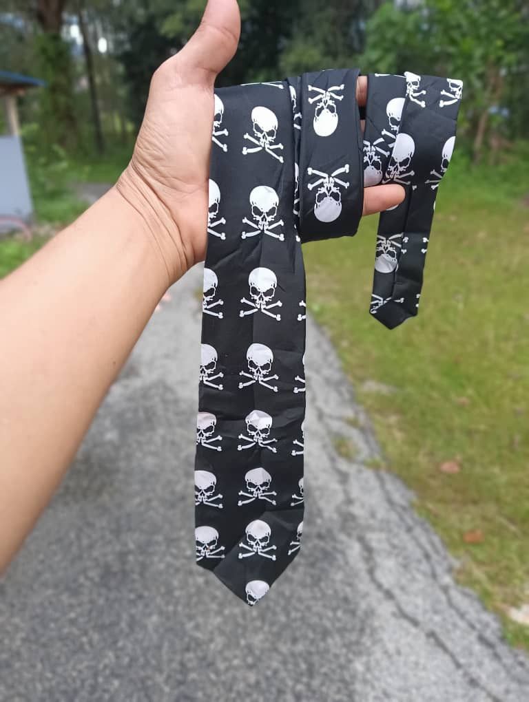If Six Was Nine × Japanese Brand Mastermind parody handmade necktie Size ONE SIZE - 1 Thumbnail