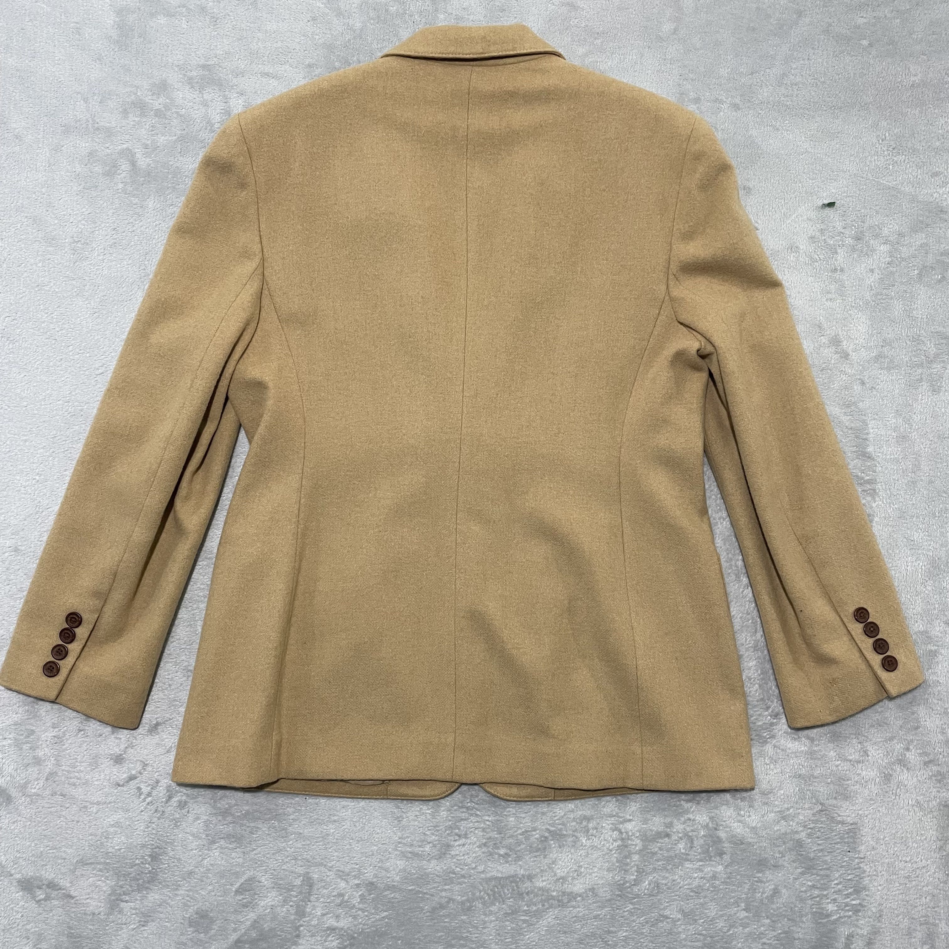 Lauren Ralph Lauren Lauren Ralph Lauren Camel Hair Blazer Women's 12P Sportcoat Size XL / US 12-14 / IT 48-50 - 6 Thumbnail