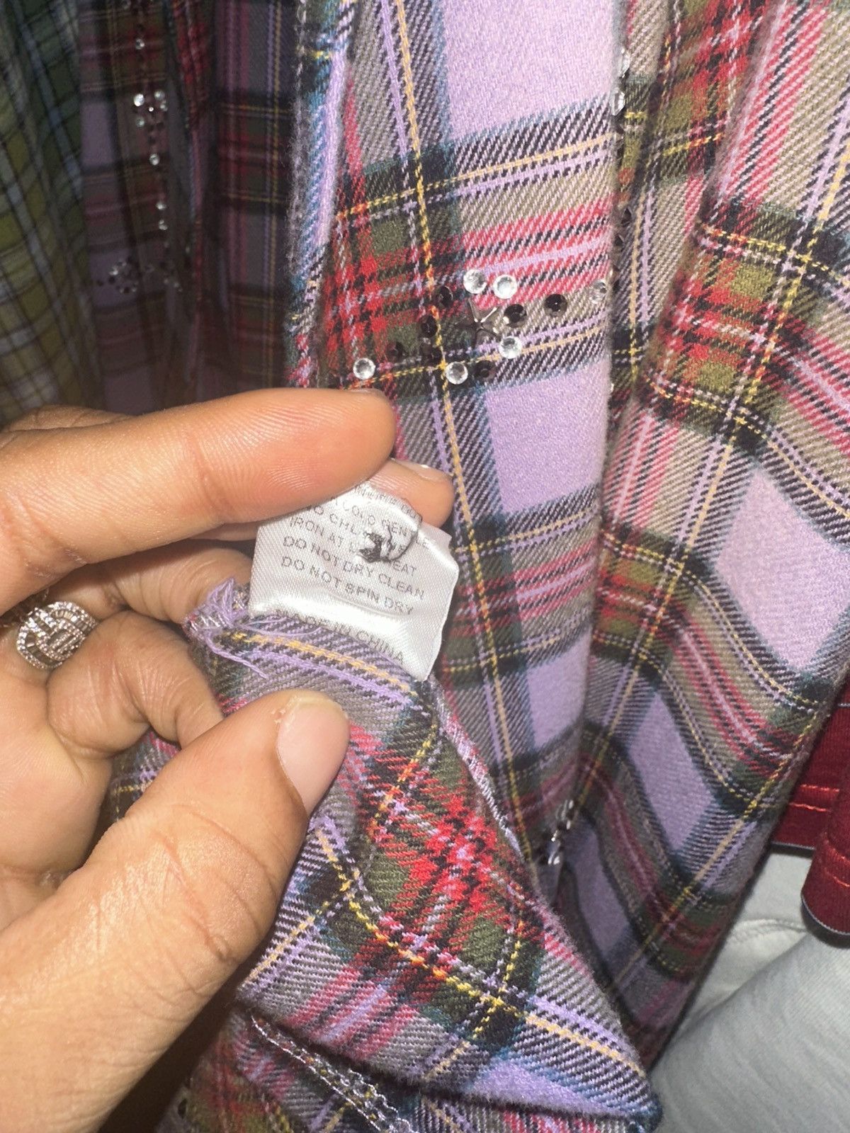 Vale Vale Forever Purple Hazel Flannel Size US M / EU 48-50 / 2 - 6 Thumbnail