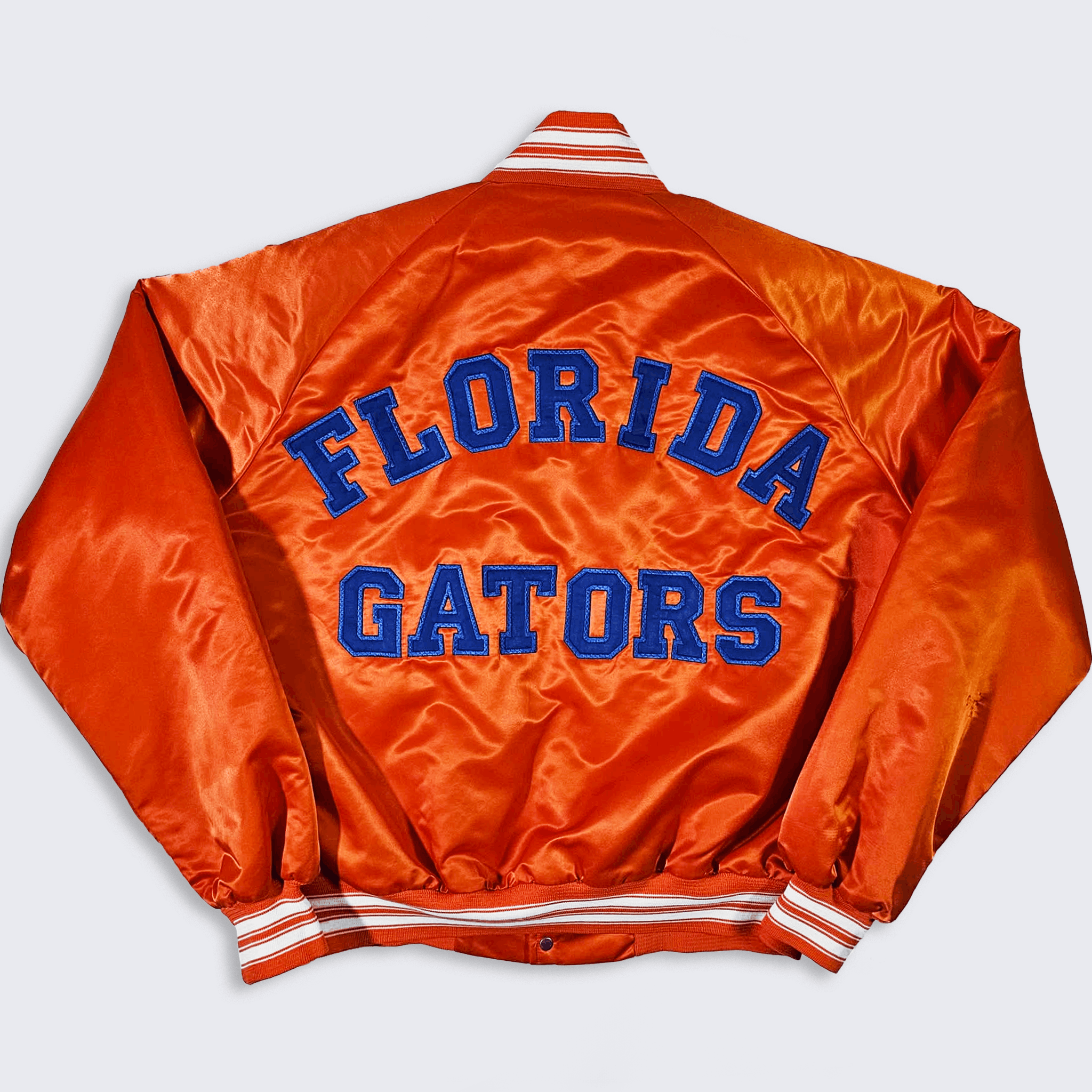 Chalk Line Florida Gators Vintage 80s Chalk Line Satin Bomber Jacket Size US L / EU 52-54 / 3 - 1 Thumbnail