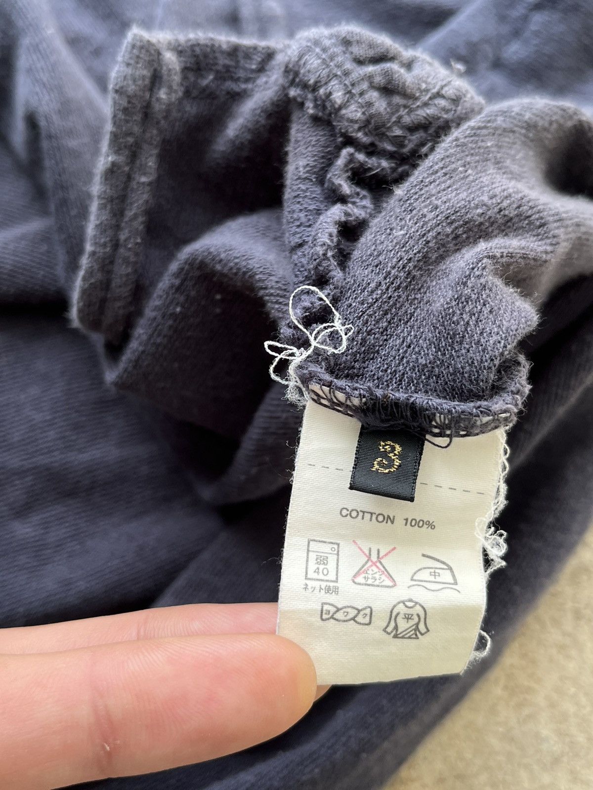 Kapital Rare Kapital Kiro Hirata NAVY Cropped tanks top Size US M / EU 48-50 / 2 - 5 Thumbnail