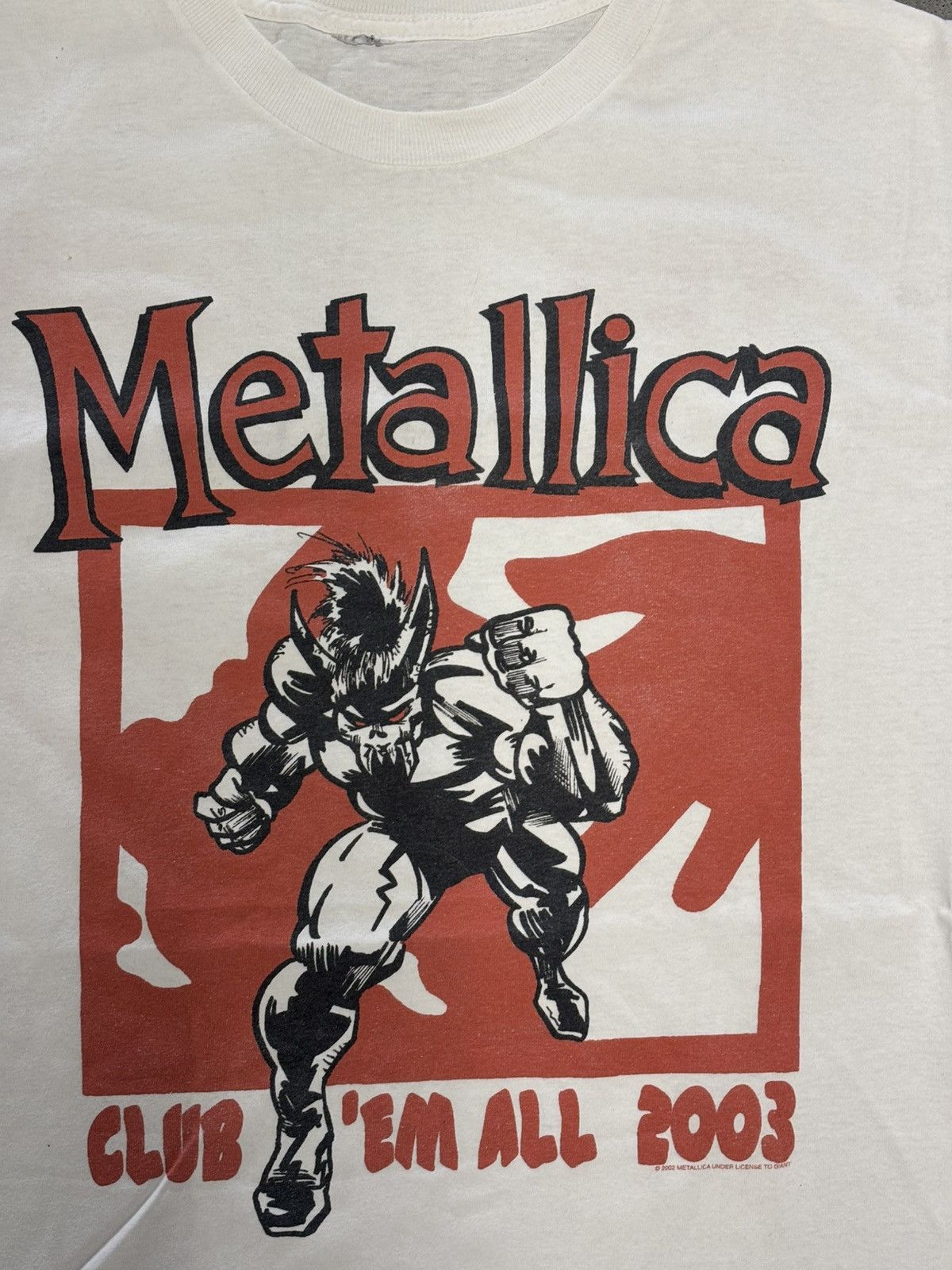 Metallica 2003 METALLICA ‘CUB EM ALL’ T-SHIRT Size US XL / EU 56 / 4 - 6 Thumbnail
