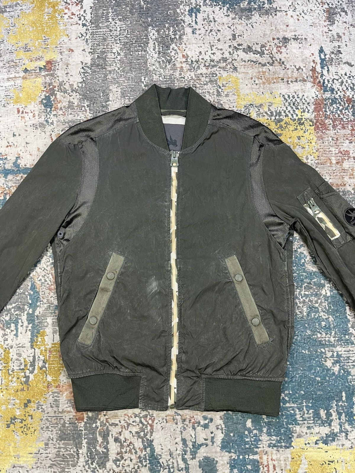 I. Spiewak And Sons Spiewak Type MA-1 Nylon Windbreaker Bombers Size US S / EU 44-46 / 1 - 6 Thumbnail
