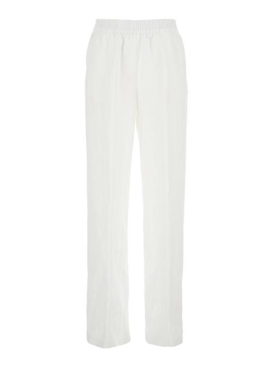 Eleventy ELEVENTY Women Straight Pants K80PANG12TES0I13901 White Size 28" / US 6 / IT 42 - 1 Thumbnail