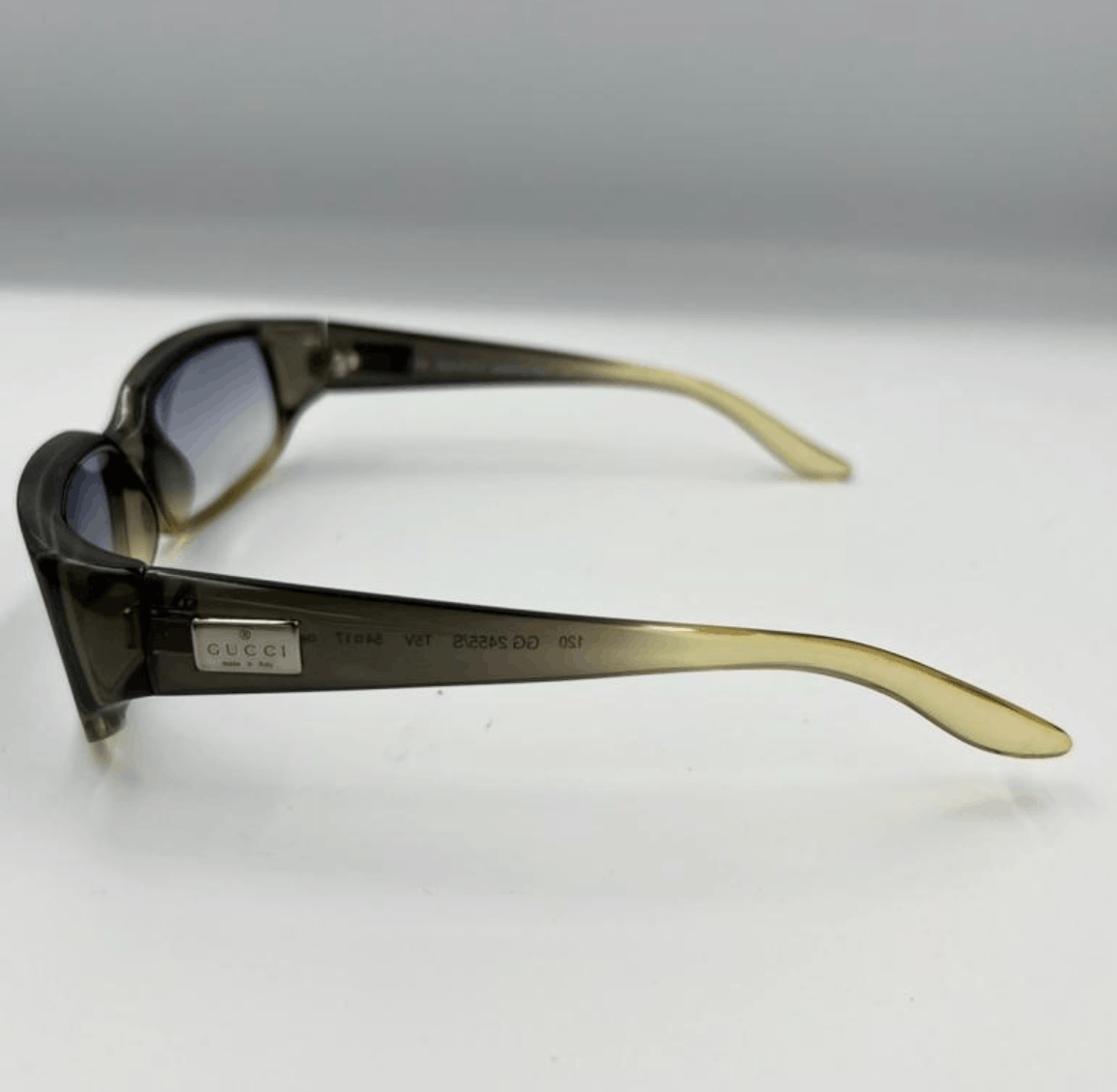 Gucci × Tom Ford × Vintage Gucci Sunglasses 2455 Mask Shield Sport Bike Pop Vintage Size ONE SIZE - 1 Thumbnail