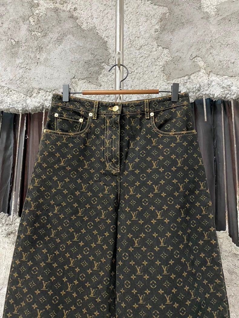 Louis Vuitton Louis Vuitton Old Flower Jeans Size US 38 / EU 54 - 3 Thumbnail
