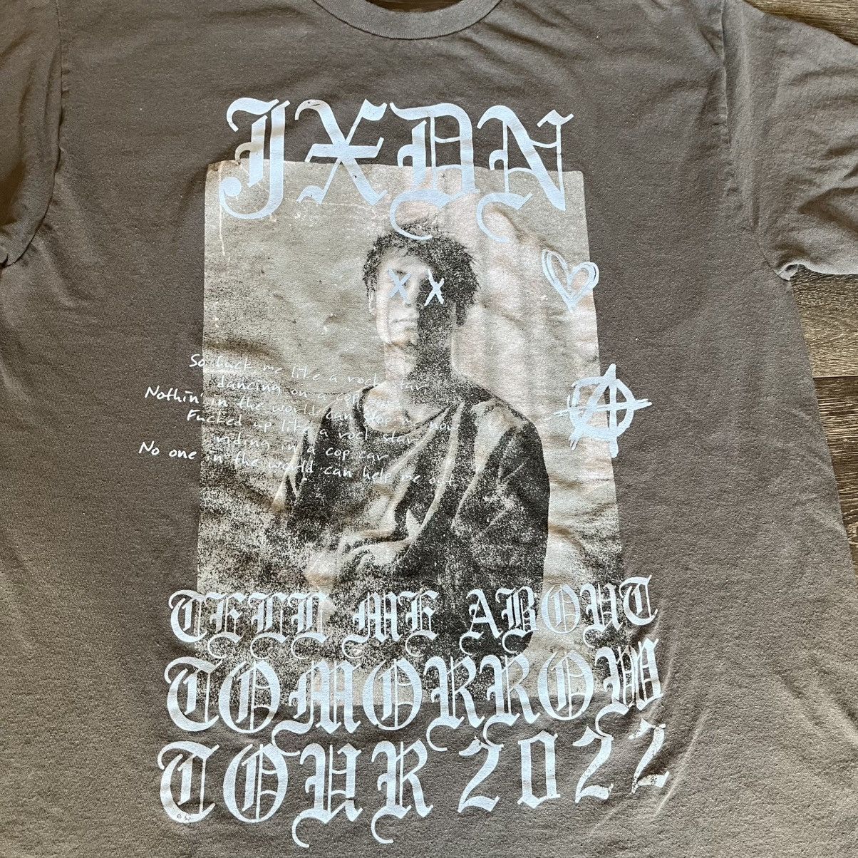 Rap Tees Jxdn Tell Me About Tomorrow 2022 Tour Washed Graphic T Shirt Size US M / EU 48-50 / 2 - 2 Thumbnail