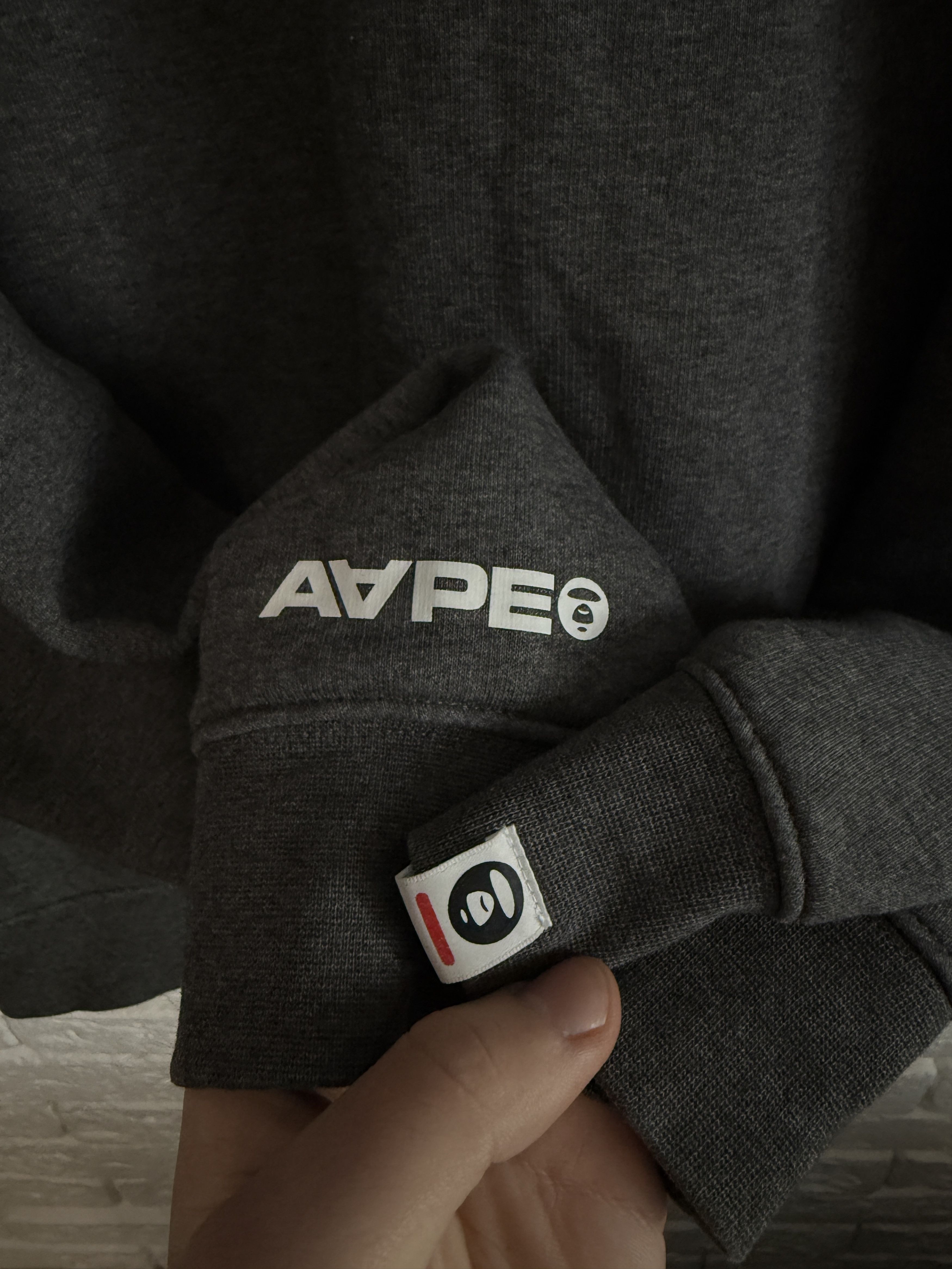 Aape Sweatshirt AApe Universe Big Logo Sz XL Size US XL / EU 56 / 4 - 3 Thumbnail