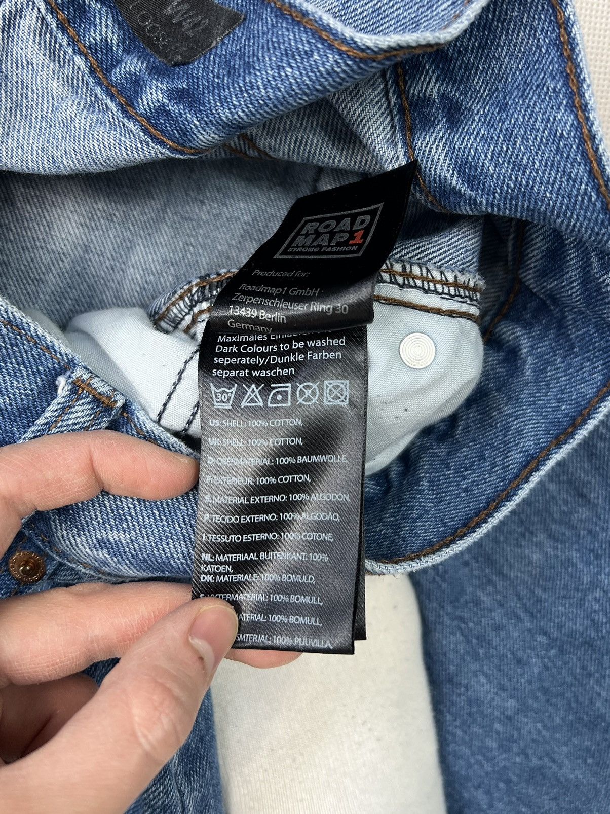 Rocawear × Vintage Baggy Pants Rocawear Hip Hop Rap Jeans Denim Big Logo Size US 42 / EU 58 - 5 Thumbnail