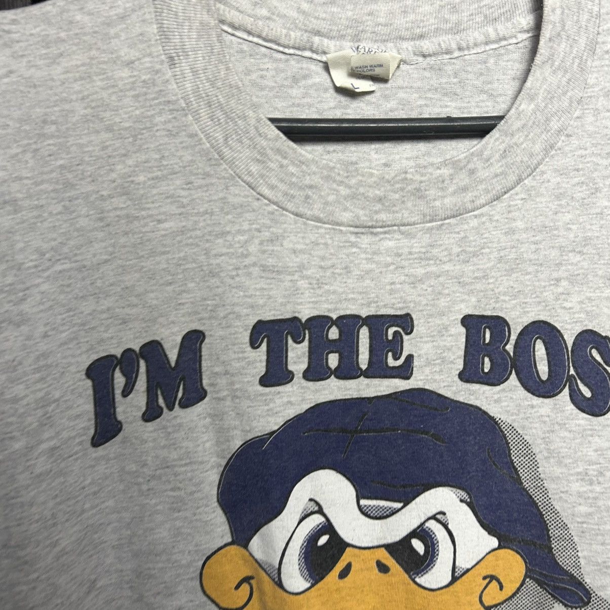 Vintage Vintage Im The Boss made in USA 90’s cartoon tee size XL Size US XL / EU 56 / 4 - 3 Thumbnail
