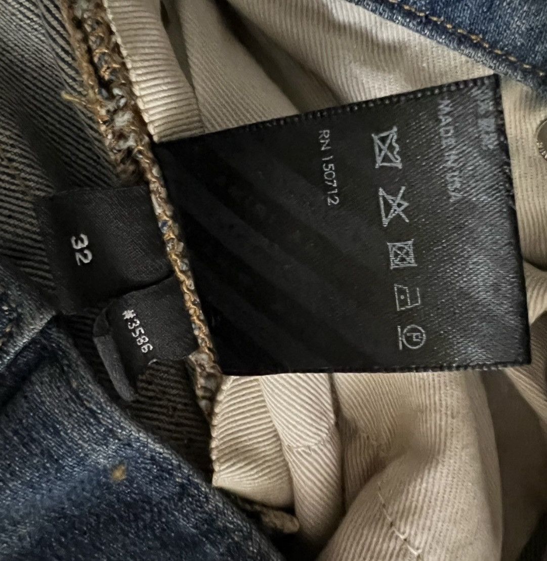 Amiri Indigo with Paint Size US 32 / EU 48 - 3 Thumbnail