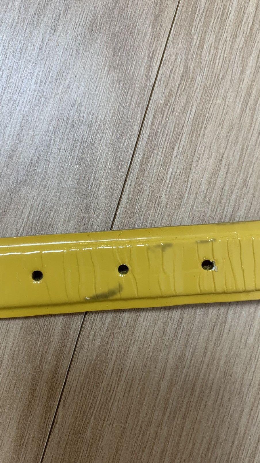 3.1 Phillip Lim 3.1 Phillip Lim Bright Yellow Glossy Belt Rare Size 30 - 8 Thumbnail