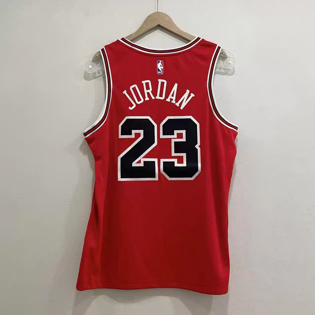 Jordan Brand Michael Jordan #23 Chicago Bulls Black Red Jersey K15 Size US XL / EU 56 / 4 - 1 Thumbnail