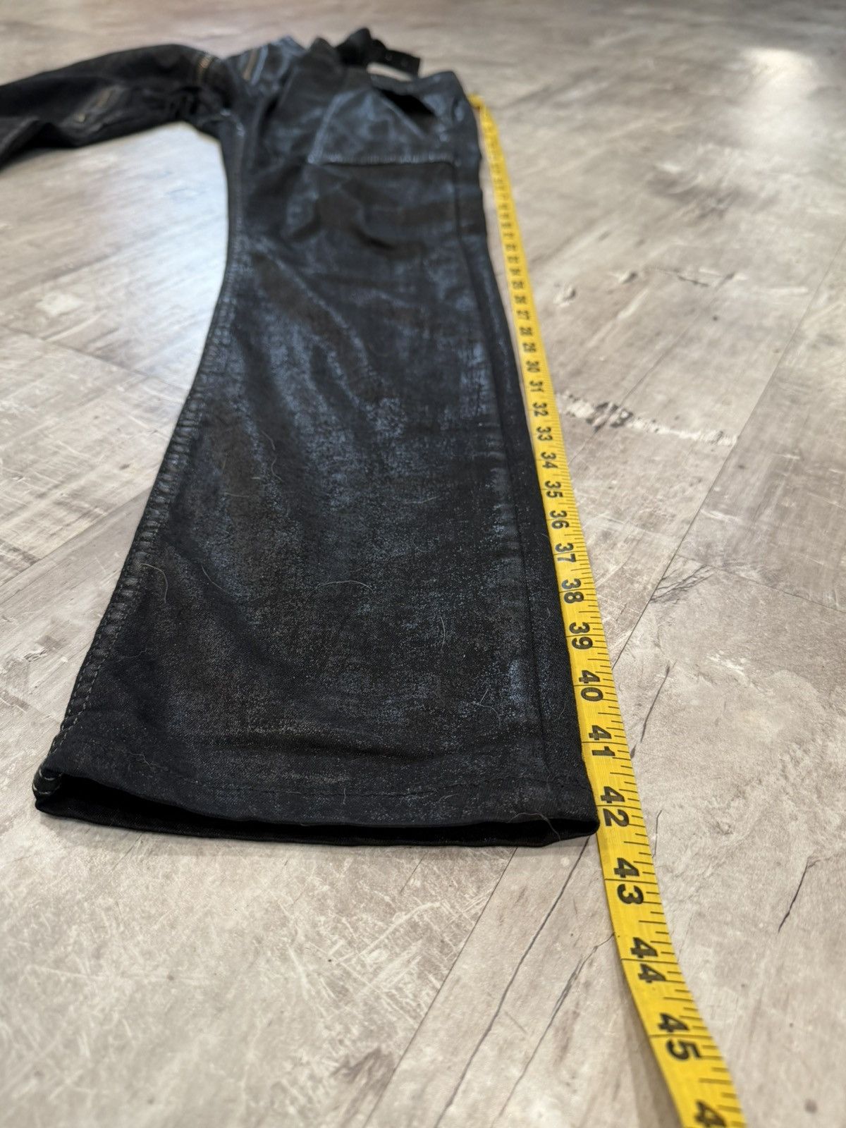 Rick Owens Olmar & Mirta Black Scrub Wax Aircut Size US 32 / EU 48 - 18 Thumbnail