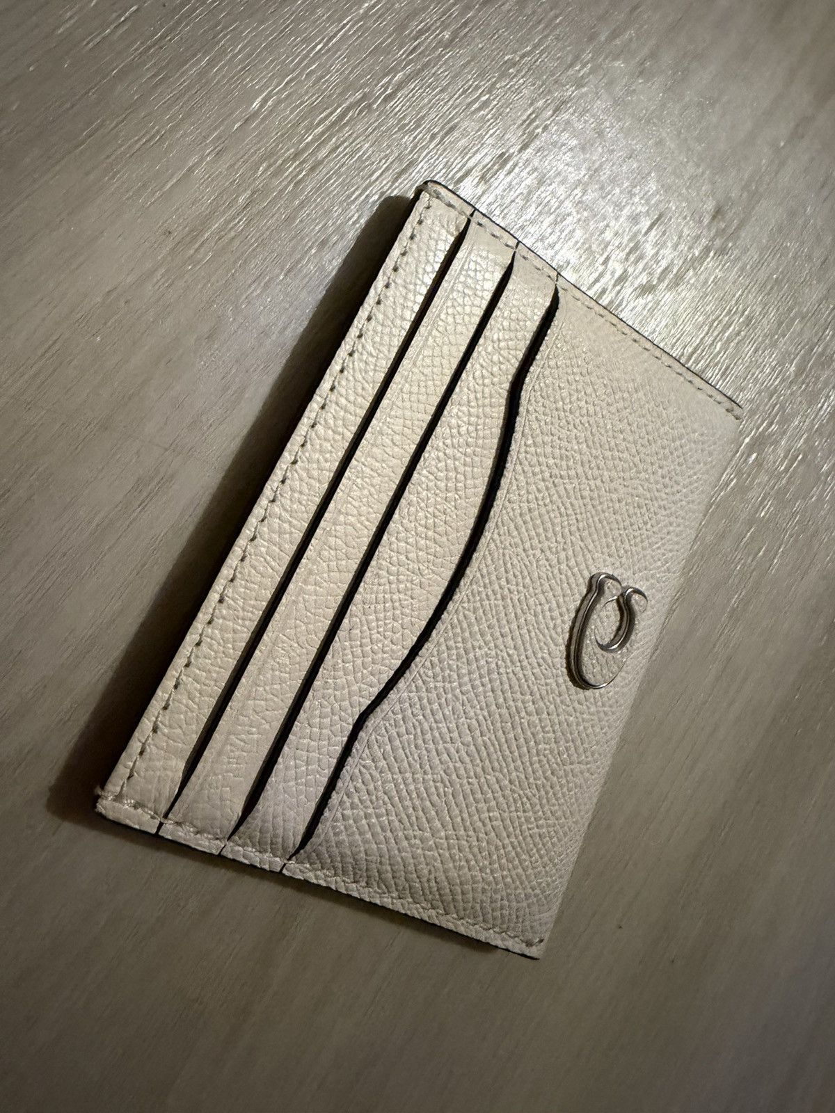 Coach COACH Slim Flat Card Case Pebble Leather Sculpted C Size ONE SIZE - 3 Thumbnail