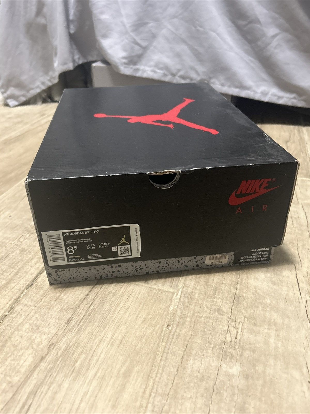 Jordan Brand Jordan 5 Retro “Fire Red” 2020 Size US 8.5 / EU 41-42 - 6 Thumbnail