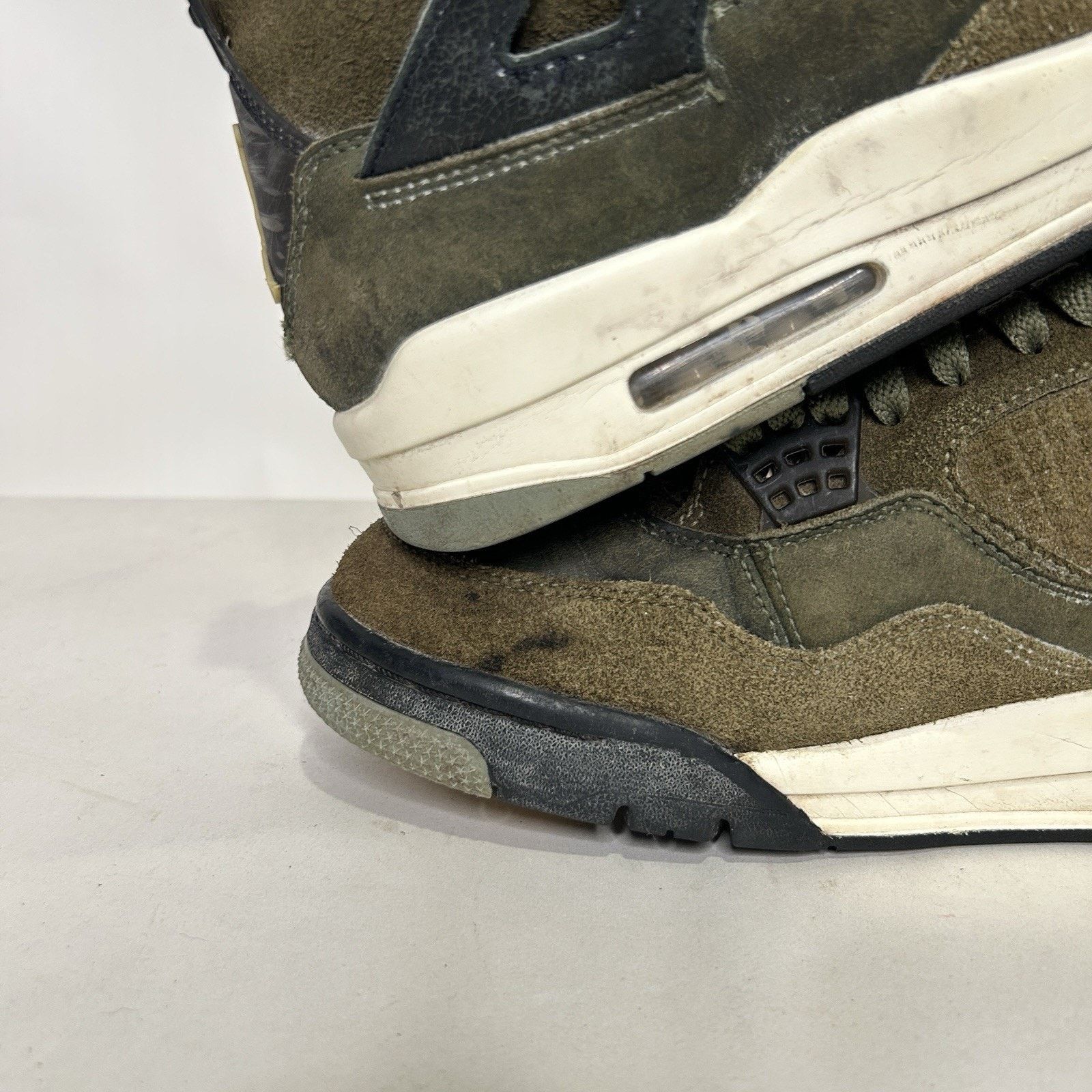 Jordan Brand Nike Air Jordan 4 Retro SE Craft “Olive” Size US 10.5 / EU 43-44 - 9 Thumbnail