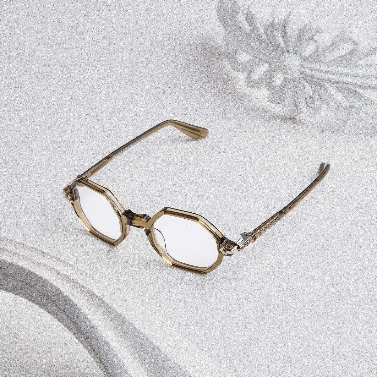 Chrome Hearts CHROME HEARTS CLITCO ARMY GLASSES Size ONE SIZE - 2 Thumbnail