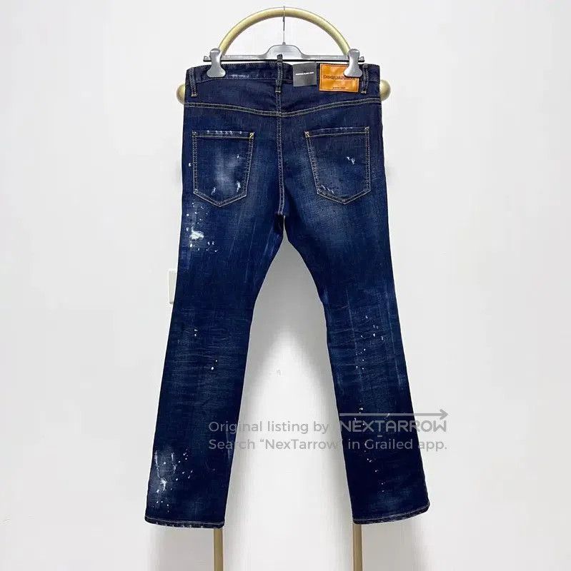 Dsquared2 DSQUARED2 Blue Cotton Casual Pants for Men . Size US 34 / EU 50 - 5 Thumbnail