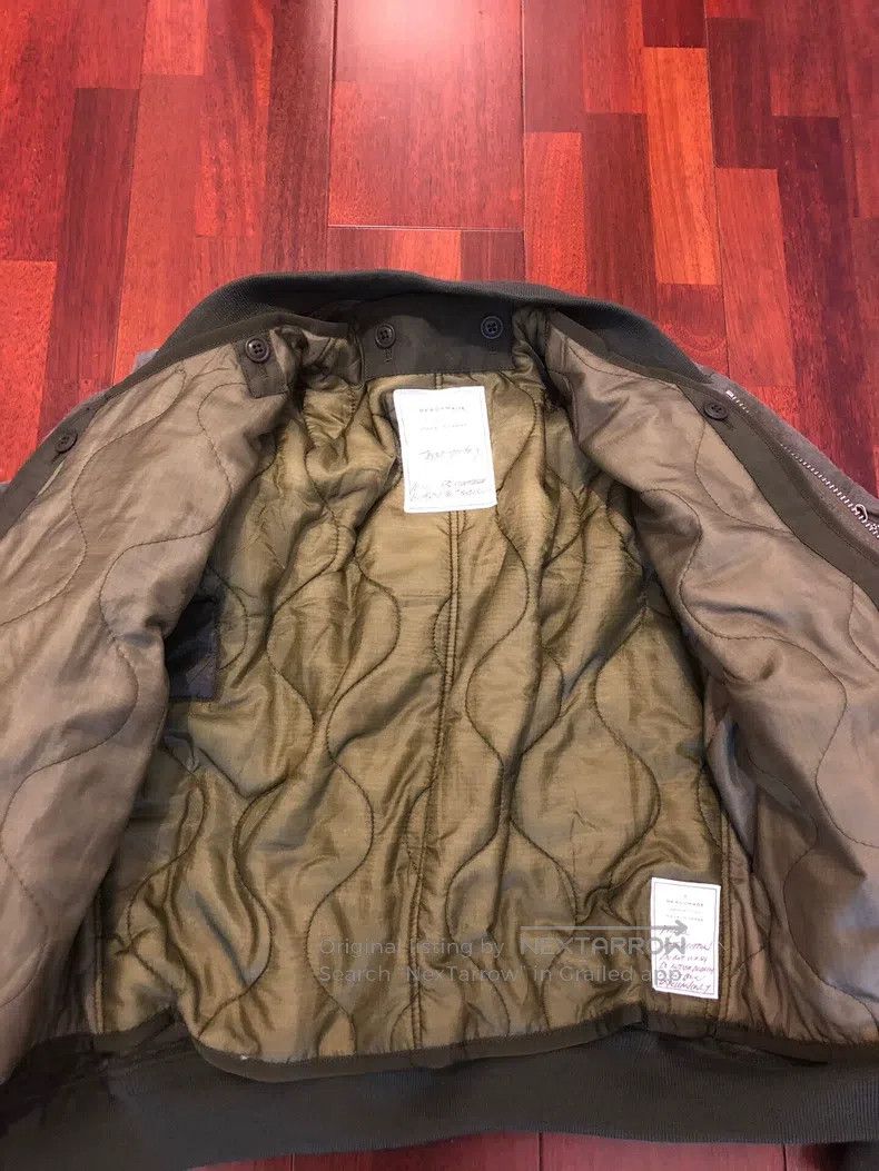 READYMADE Ready Made WWII Military Fabric MA-1 Flight Jacket Size US M / EU 48-50 / 2 - 2 Thumbnail