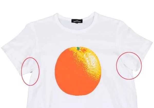 Comme des Garcons Comme des Garcons Retro white orange top Size S / US 4 / IT 40 - 4 Thumbnail