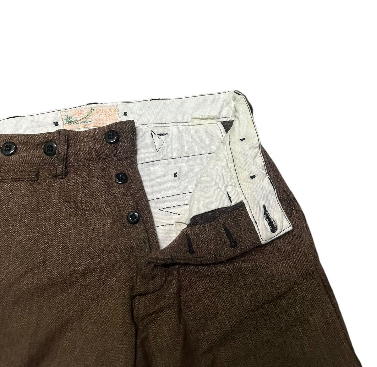 Sugar Cane Sugar cane buckle back distressed style jeans s30 Size US 30 / EU 46 - 5 Thumbnail