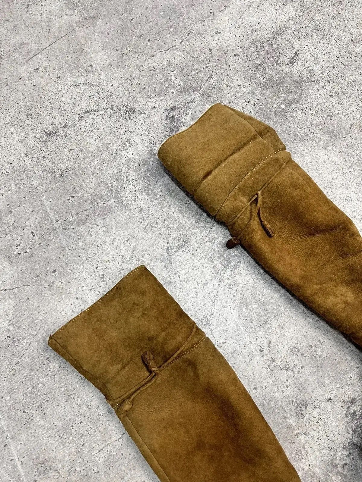 Genuine Leather × Moncler × Moncler Grenoble Vintage Moncler Leather suede boots high Luxury Size US 8 / IT 38 - 7 Thumbnail