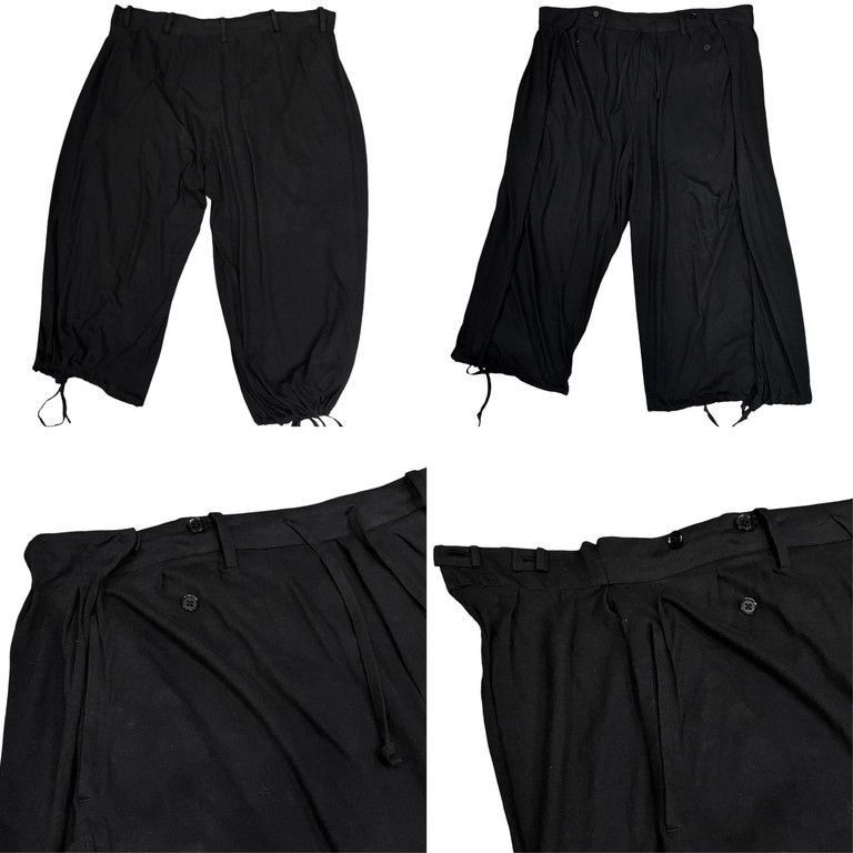 Yohji Yamamoto Yohji Yamamoto Pour Homme 13SS wrap balloon pants Size US 39 - 7 Thumbnail