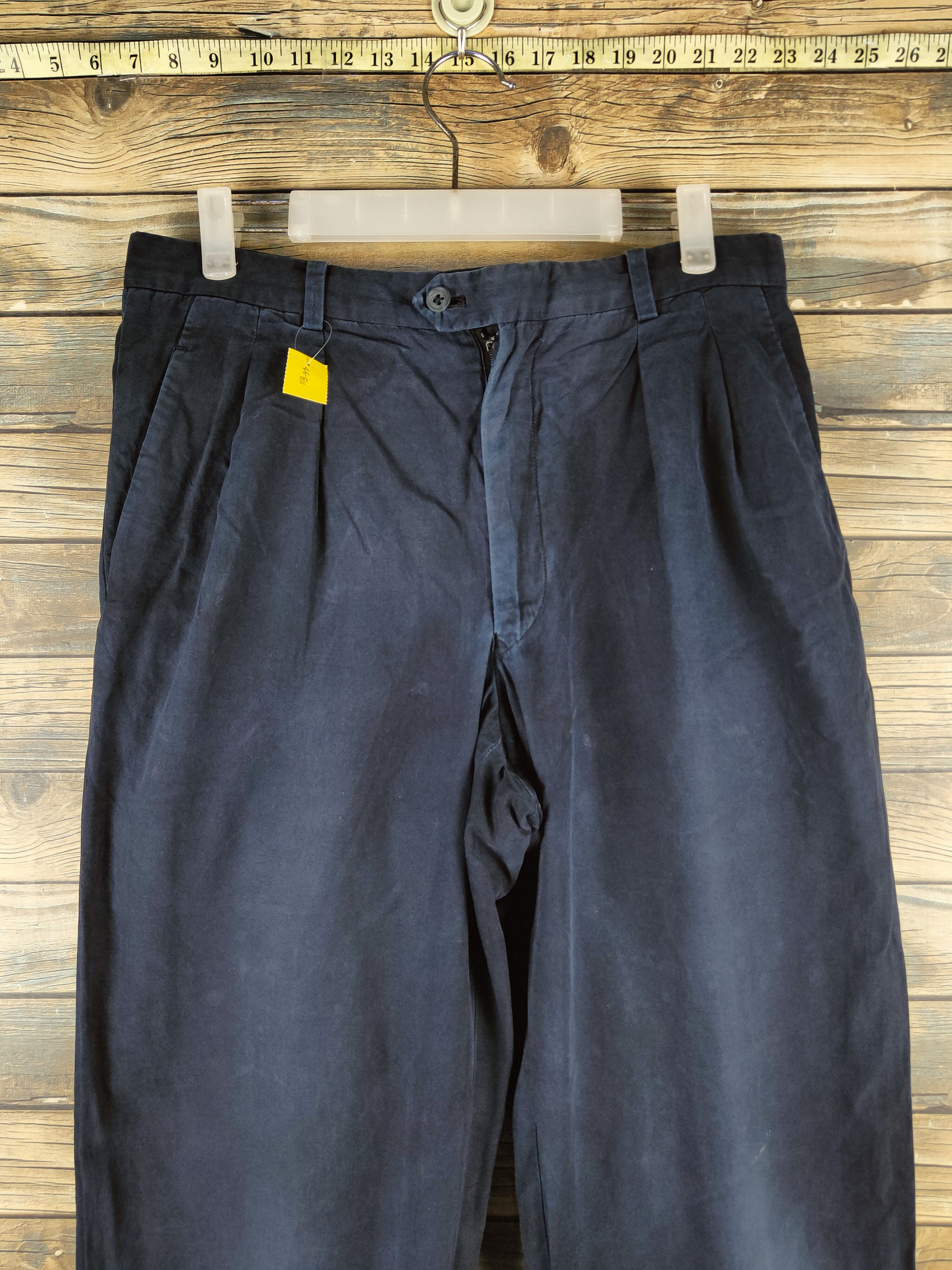 Issey Miyake DL Issey Miyake vintage Navy Casual Pants #46-811 Size US 32 / EU 48 - 2 Thumbnail