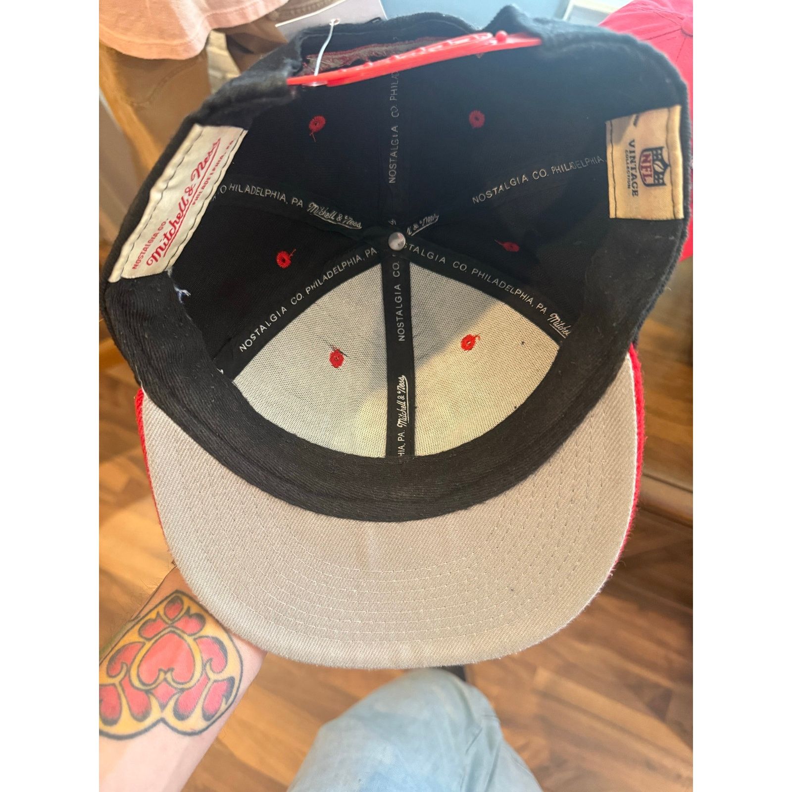 Mitchell & Ness Mitchell and Ness Atlanta Falcons Snap Back Size ONE SIZE - 5 Thumbnail