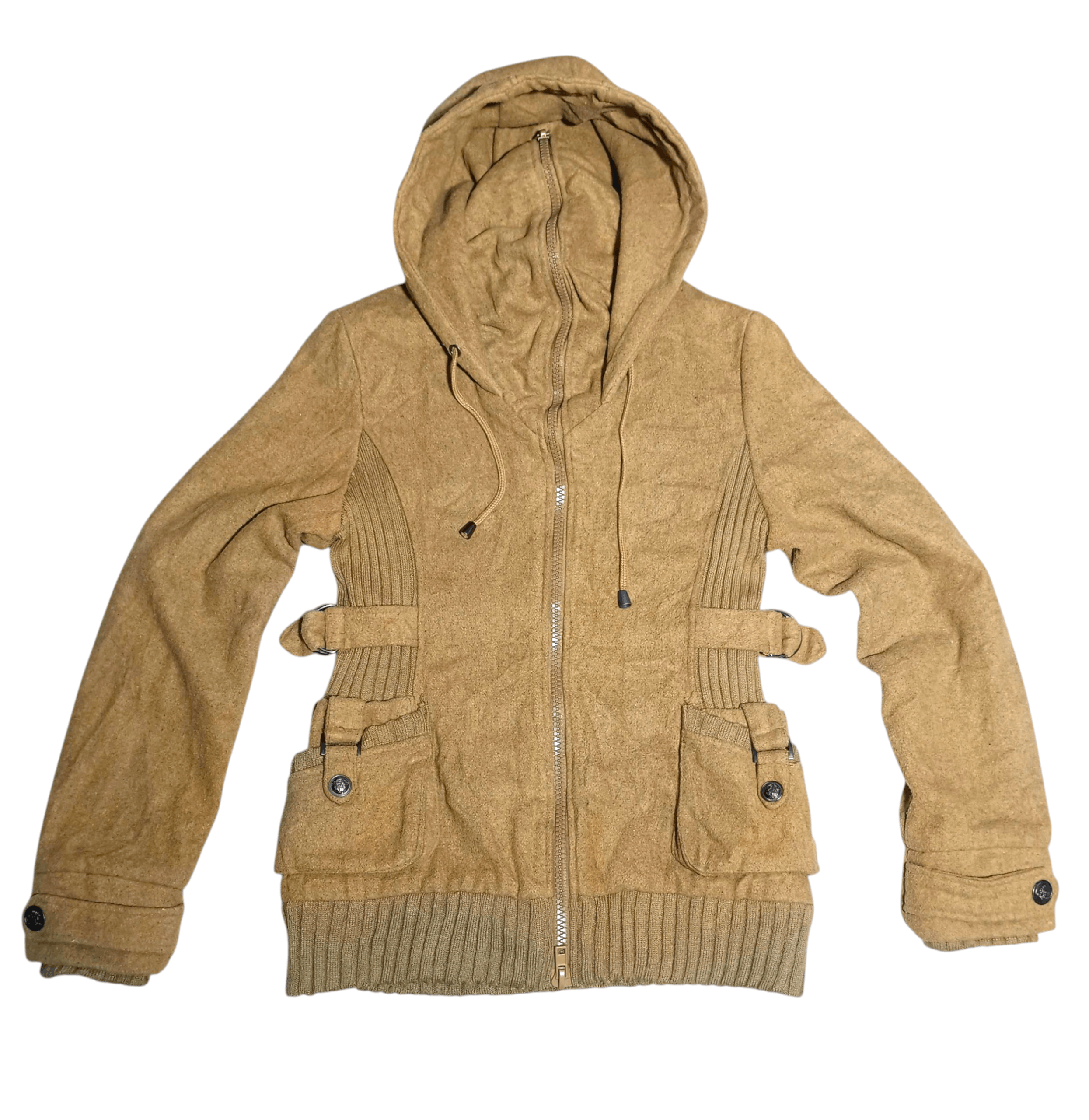 Japanese Brand Interplanet wings bono hoodie jacket