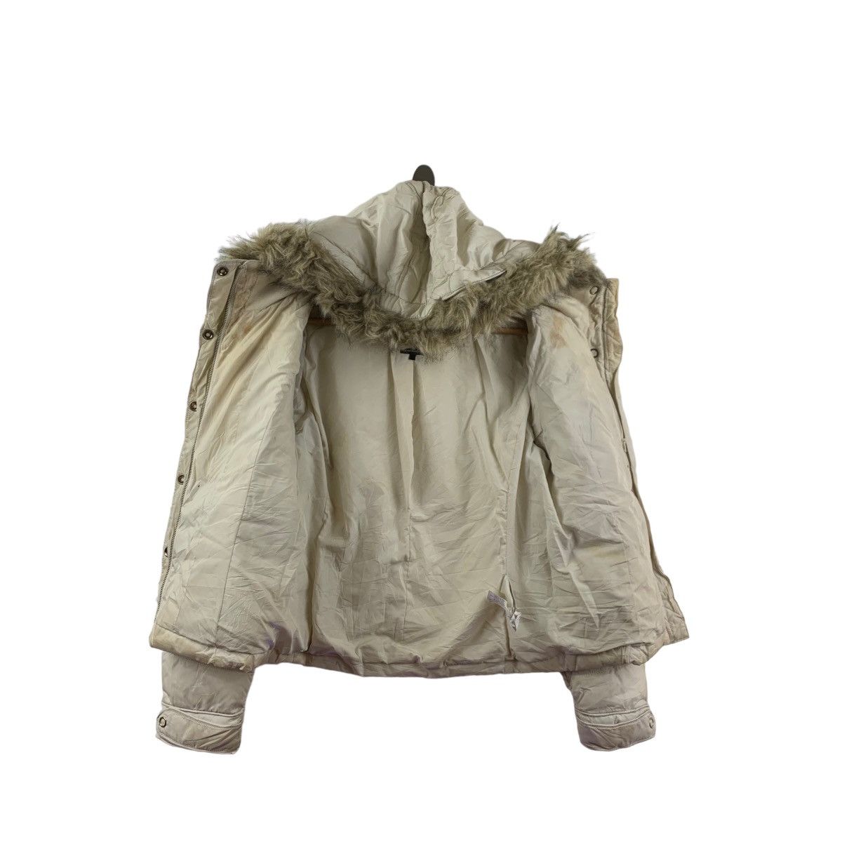Zara ZARA Down Puffer Winter Faux Fur Parka Outdoor Jacket Size S / US 4 / IT 40 - 3 Thumbnail