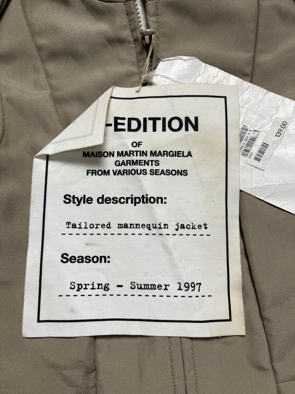 H&M × Maison Margiela BNWT Maison margiela X H&M tailored jacket Size XXS / US 00 / IT 34 - 2 Thumbnail