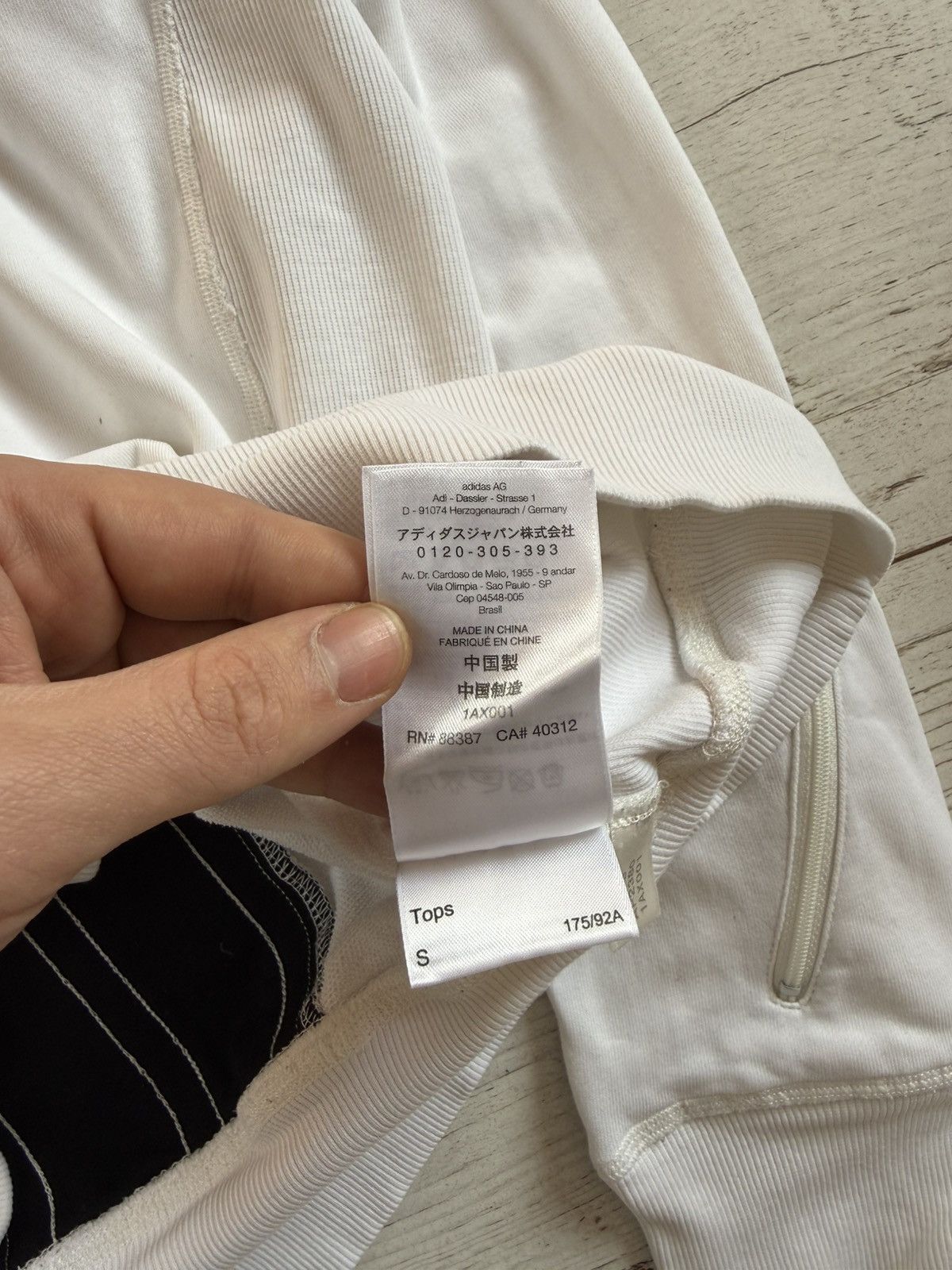 Adidas Sweatshirt adidas yohji yamamoto Y3 Size US S / EU 44-46 / 1 - 8 Thumbnail