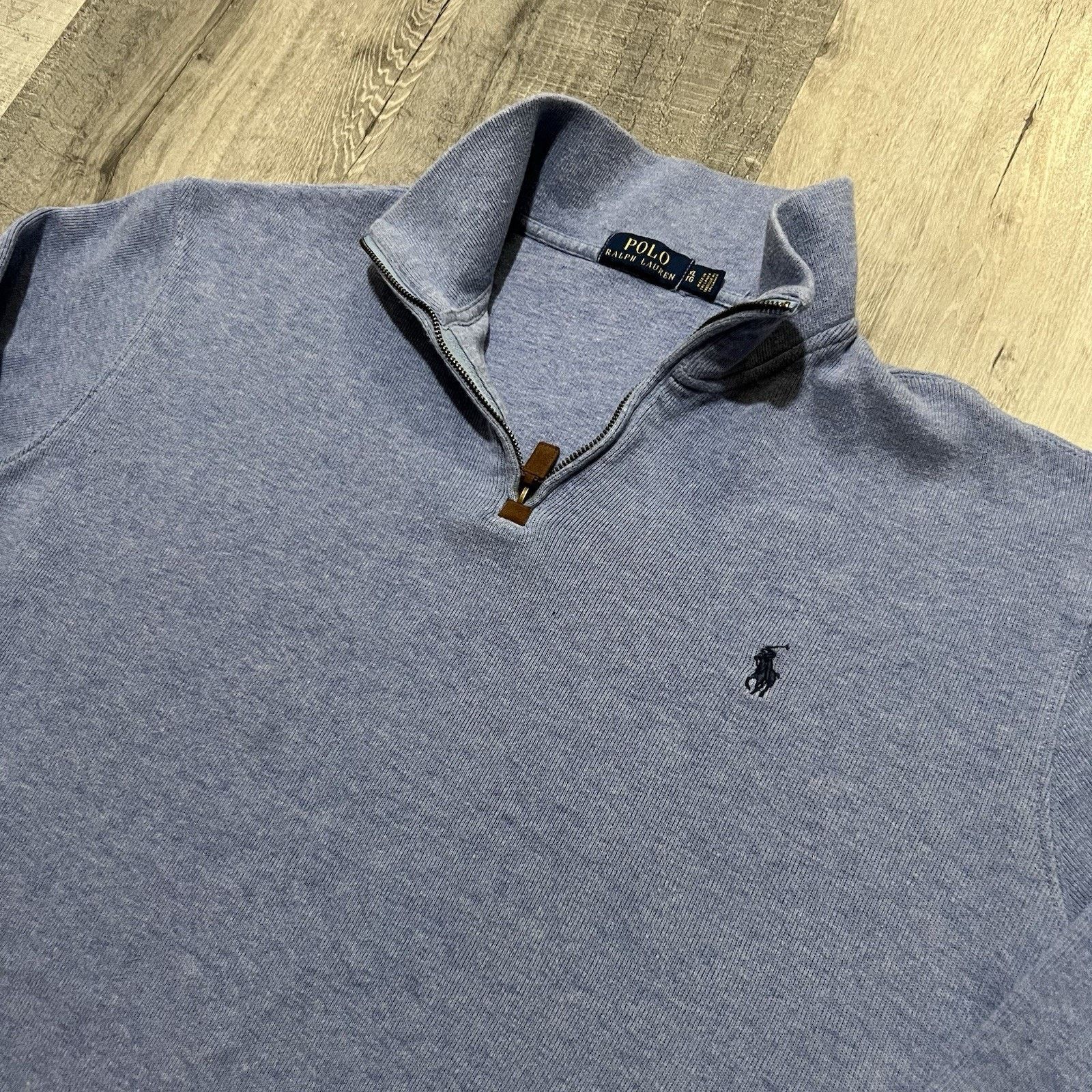 Ralph Lauren Polo Ralph Lauren L1/4 Zip Mens Sweater Size XL Golf Casual Size US XL / EU 56 / 4 - 3 Thumbnail