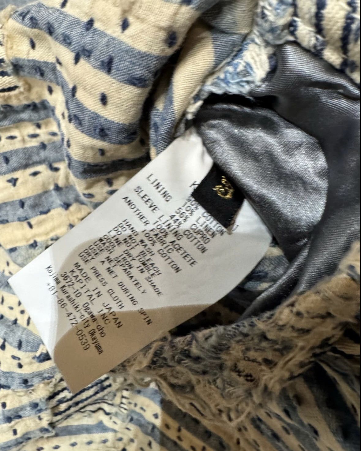 Kapital Boro Liberty Jacket Size US L / EU 52-54 / 3 - 5 Thumbnail