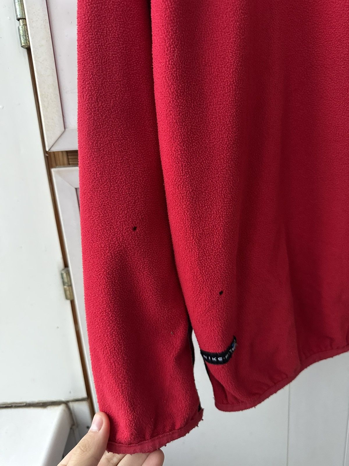 Nike Vintage Nike Fleece Jacket Big Logo Size US XL / EU 56 / 4 - 6 Thumbnail
